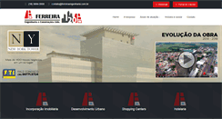 Desktop Screenshot of ferreiraengenharia.com.br